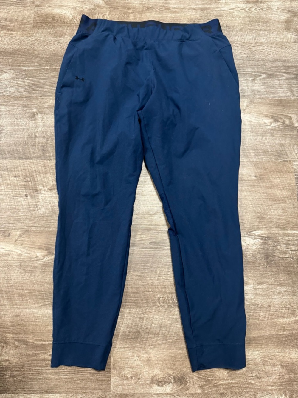 Under Armour Loose Fit Blue Joggers Size Large